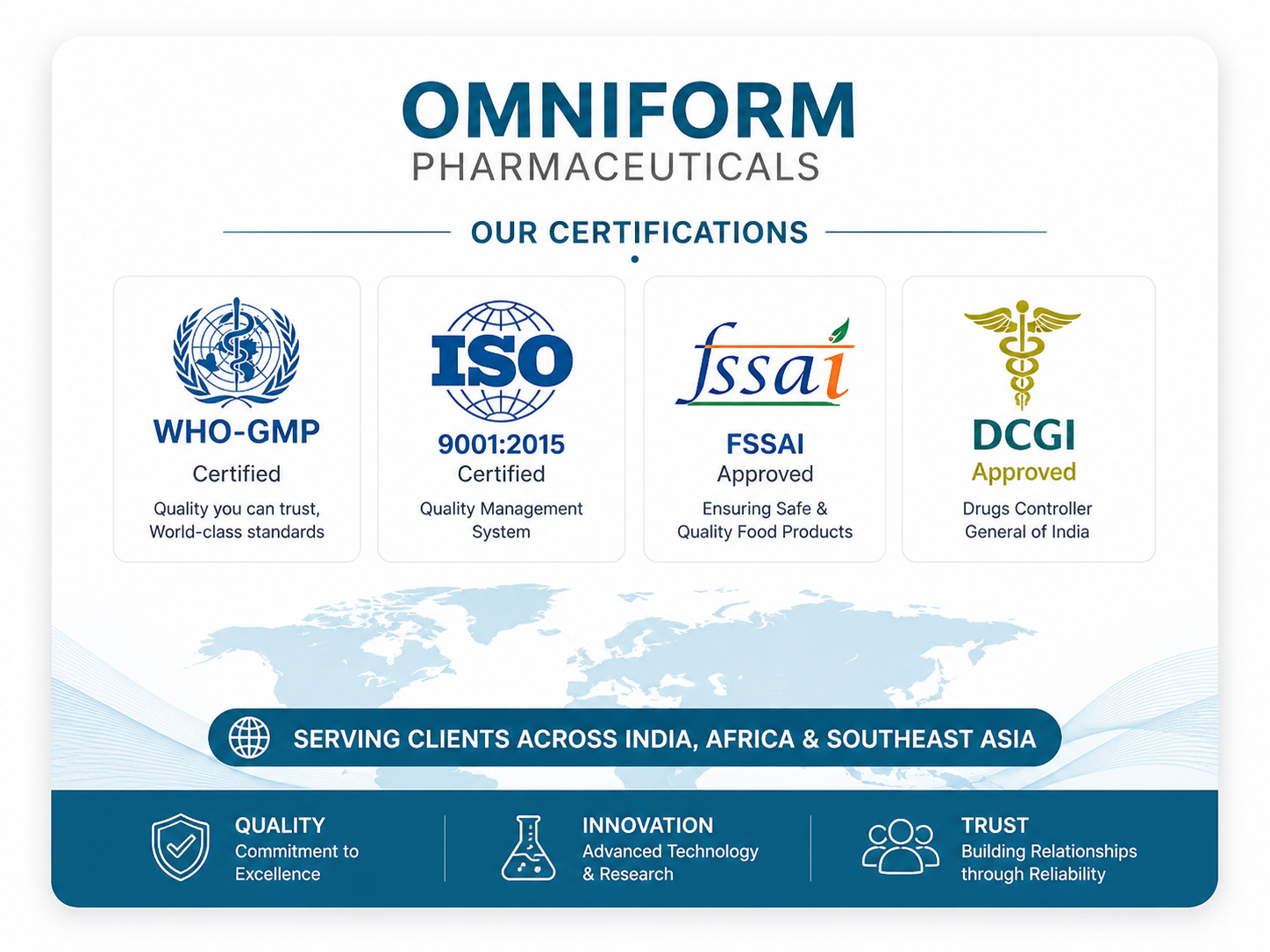 Omniform Pharma | Pharmaceutical Manufacturing